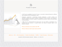 Tablet Screenshot of hilfe.com.br